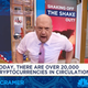 Jim Cramer speaking to camera on Tuesday while performing his manic stockbroker routine, a bit that felt forced and awkward even a decade ago.